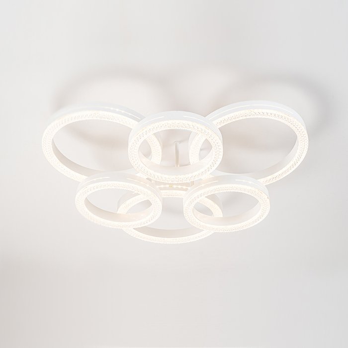 Потолочный светильник Escada 10282/6 LED*115W White FIANIT - купить Потолочные люстры по цене 10260.0