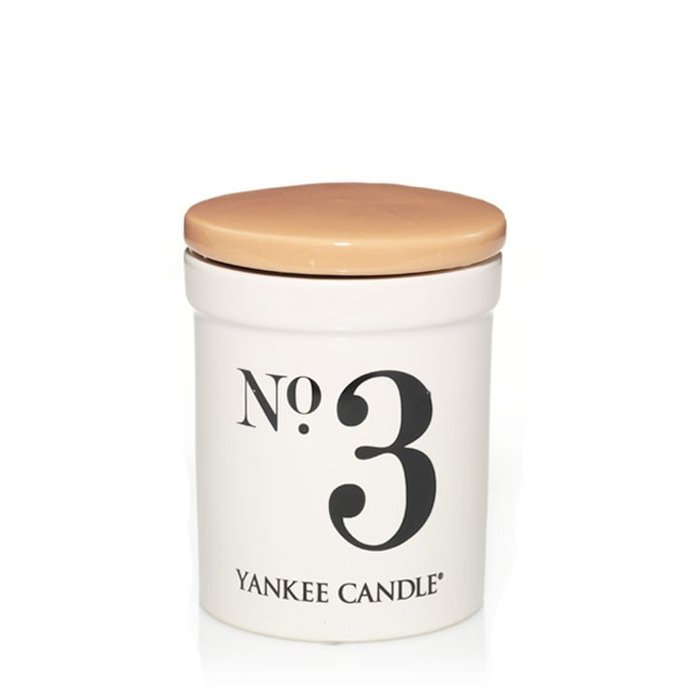 Ароматическая свеча в керамике Yankee Candle №3 Coconut and Mandarin / Кокос и мандарин