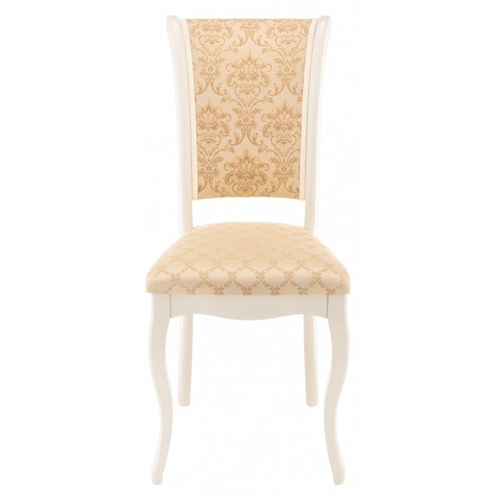Обеденный стул Фабиано бежевого цвета - купить Обеденные стулья по цене 5890.0