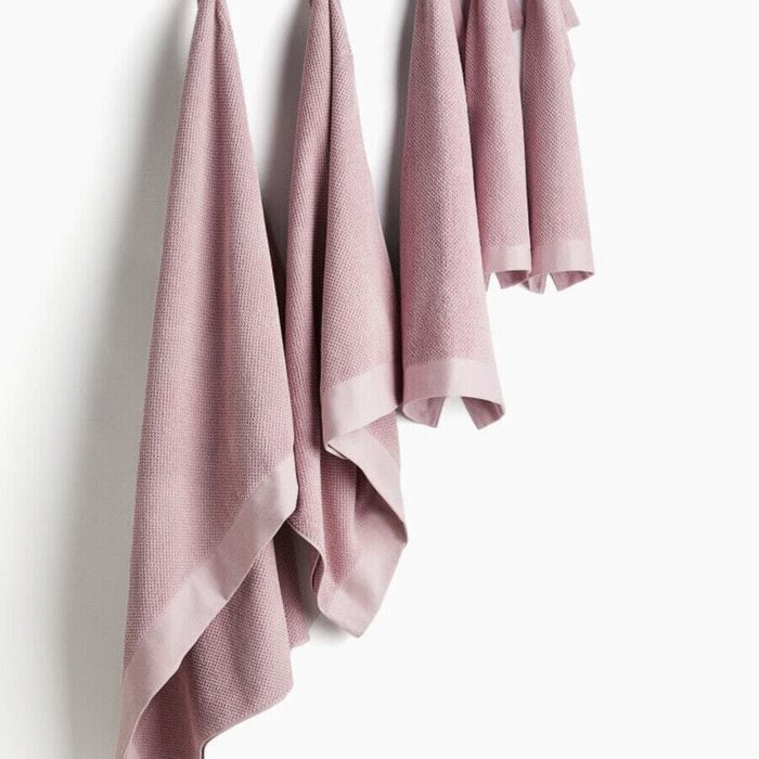 Полотенце для ванной H&M Cotton Terry Bath Sheet (Песочно-голубой) - лучшие Покрывала в INMYROOM