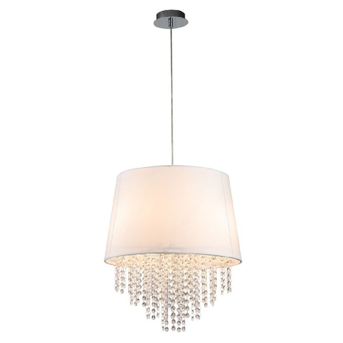 Подвесной светильник Charm 652/3S White (ткань, цвет белый) Подвесной светильник Charm 652/3S White (ткань, цвет белый)
