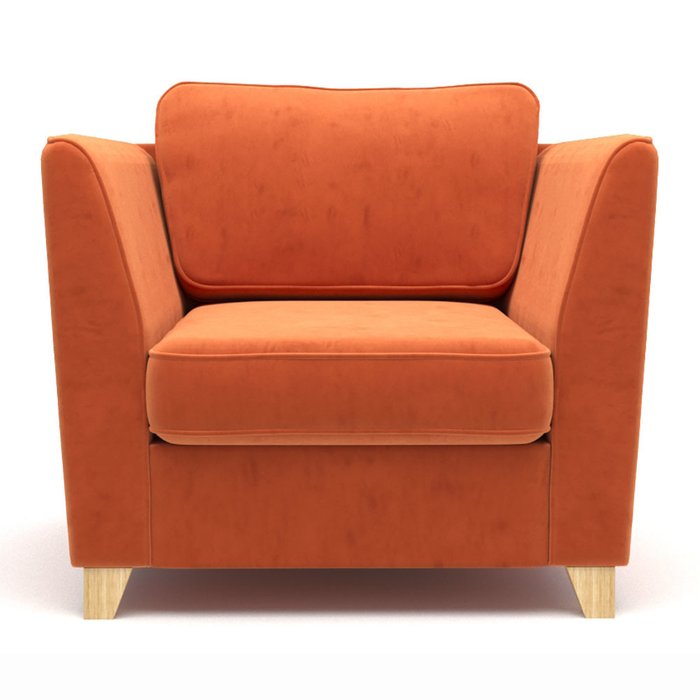 Кресло Wolsly оранжевое - купить Интерьерные кресла по цене 29300.0