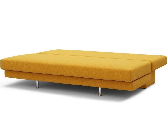 Диван-кровать Вика желтого цвета - лучшие Прямые диваны в INMYROOM