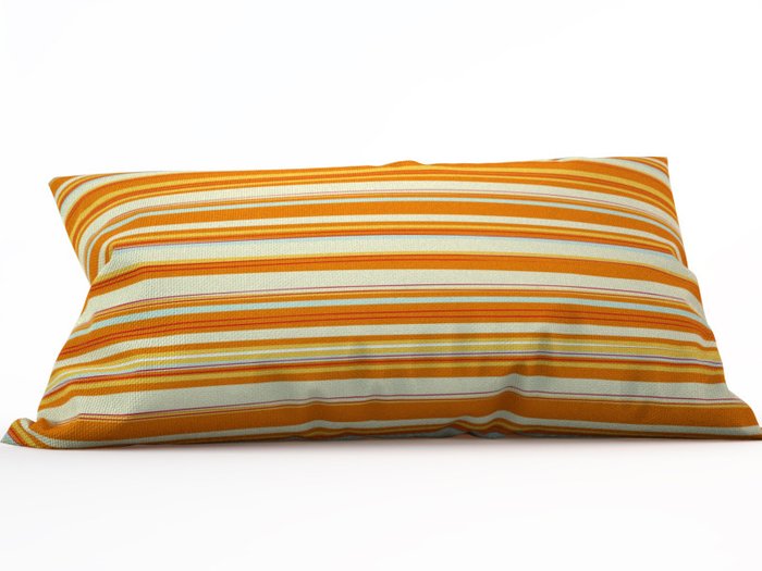 Дизайнерская подушка: Полосатый апельсин