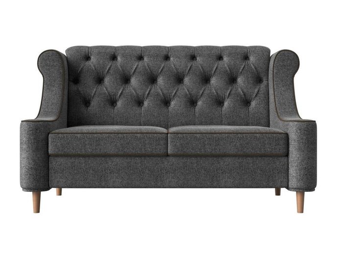 Прямой диван Бронкс серого цвета - купить Прямые диваны по цене 40999.0