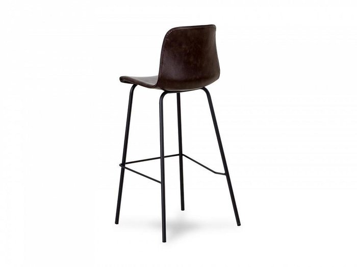 Стул барный Braun темно-коричневого цвета - купить Барные стулья по цене 8900.0