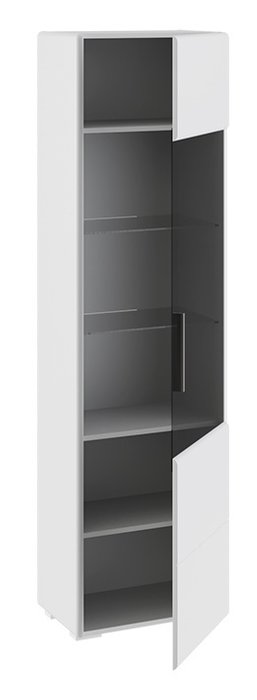 Шкаф-витрина Наоми белого цвета - купить Шкафы витринные по цене 25999.0