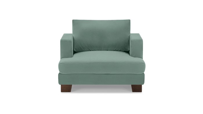 Кресло Марсель темно-мятного цвета - купить Интерьерные кресла по цене 28400.0