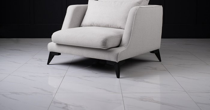 Кресло Dimension белого цвета - лучшие Интерьерные кресла в INMYROOM