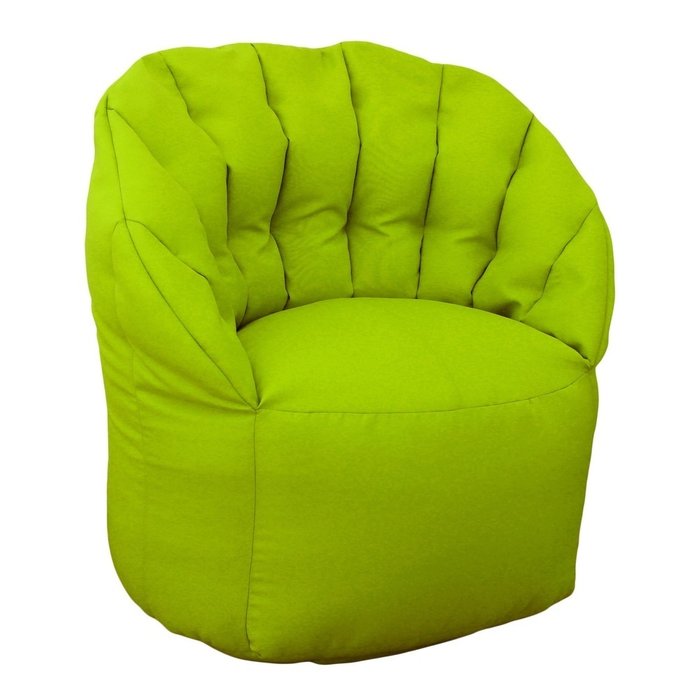 Кресло-пуф ярко зеленого цвета - купить Бескаркасная мебель по цене 13600.0