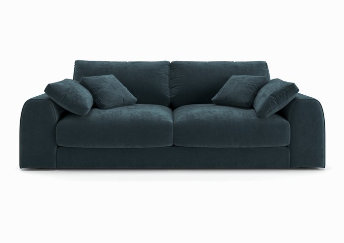 Диван-кровать Island темно-синего цвета - купить Прямые диваны по цене 157790.0
