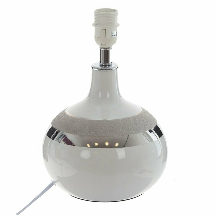 Светильник настольный серо-белого цвета - купить Настольные лампы по цене 11096.0