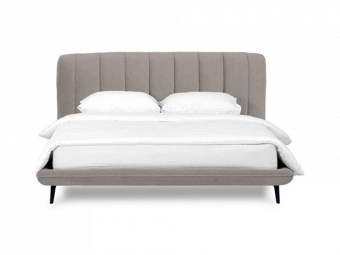 Кровать Amsterdam 160х200 серо-коричневого цвета - купить Кровати для спальни по цене 64980.0