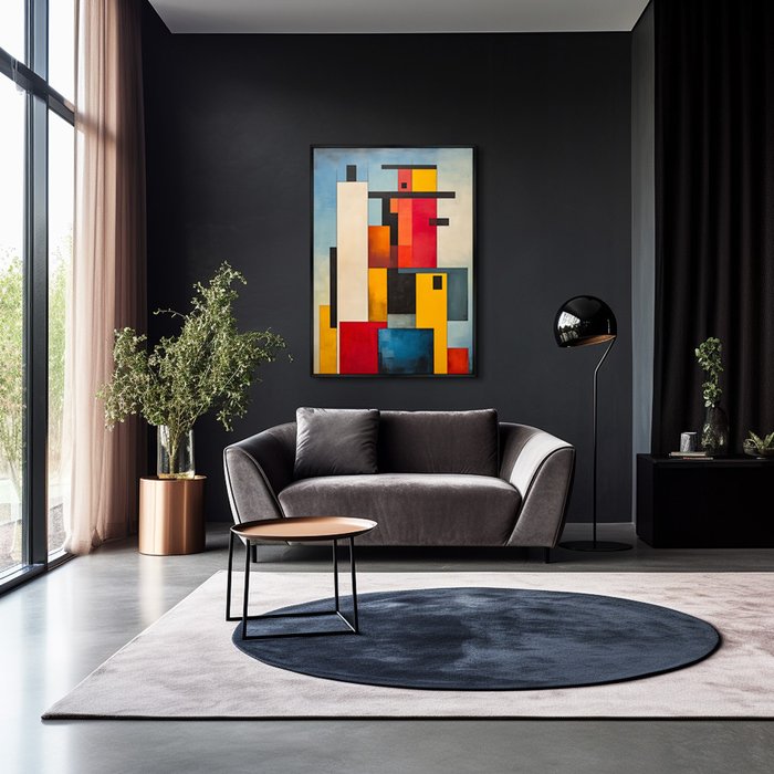 Репродукция картины Urban paints No 2, 2024г. - лучшие Картины в INMYROOM