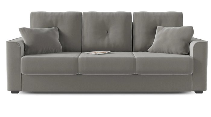Диван-кровать Берн Grey серого цвета - купить Прямые диваны по цене 40000.0