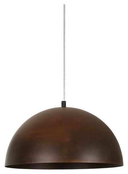 Малый подвесной светильник Hemisphere Rust - купить Подвесные светильники по цене 11430.0