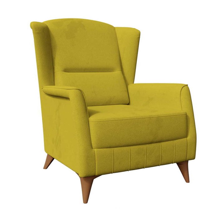 Кресло Денди желтого цвета