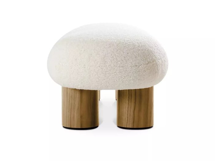 Банкетка Liora светло-бежевого цвета - лучшие Банкетки в INMYROOM Банкетка Liora светло-бежевого цвета - лучшие Банкетки в INMYROOM