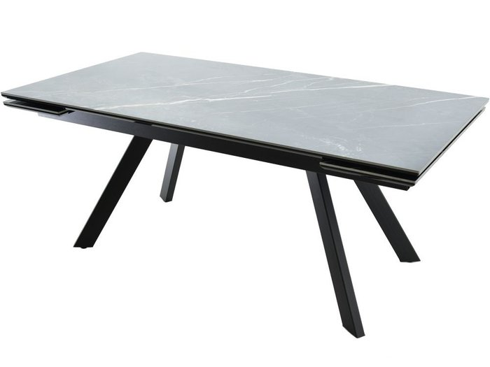 Стол раскладной Monaco темно-серого цвета - купить Обеденные столы по цене 93625.0
