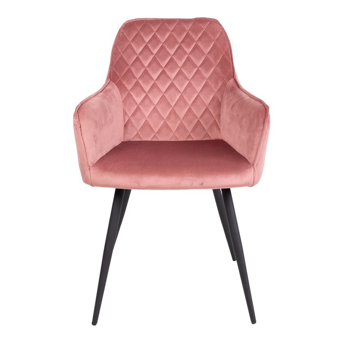 Стул с подлокотником Harbo розового цвета - купить Обеденные стулья по цене 17200.0