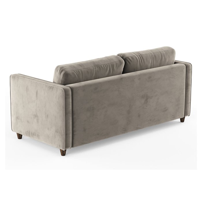 Трехместный диван Scott MT серого цвета - лучшие Прямые диваны в INMYROOM