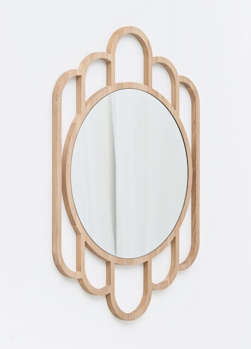 Настенное зеркало Santa B в деревянной раме - купить Настенные зеркала по цене 12000.0