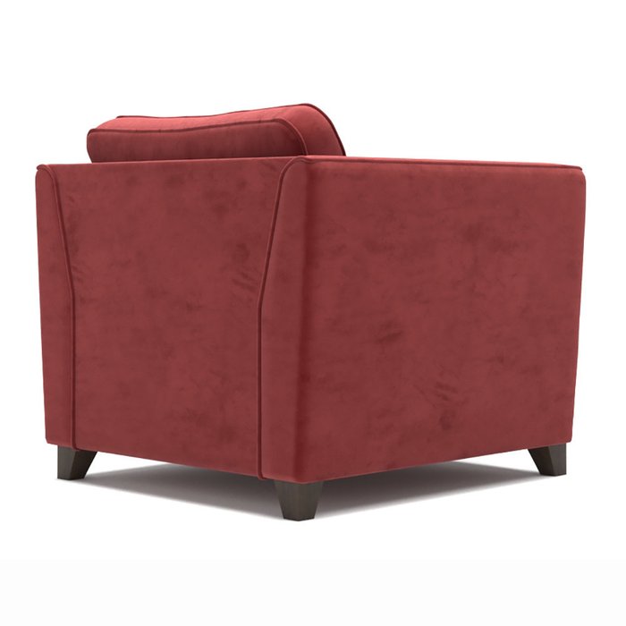 Кресло Wolsly красное - лучшие Интерьерные кресла в INMYROOM