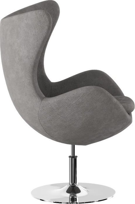 Кресло Мельно Grey серого цвета - лучшие Интерьерные кресла в INMYROOM