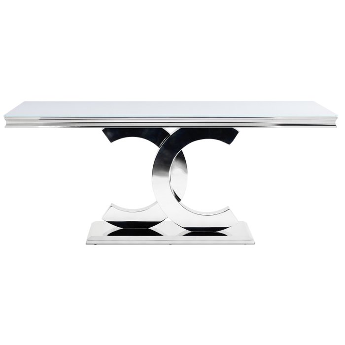 Обеденный стол Klod белого цвета - купить Обеденные столы по цене 97580.0