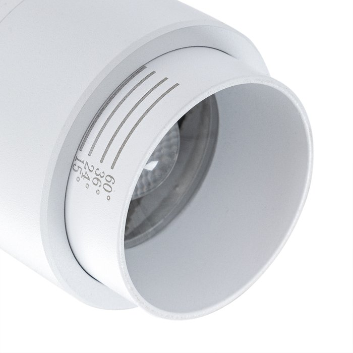 Трековый светильник Arte Lamp MERAK A3540PL-1WH - лучшие Трековые светильники в INMYROOM Трековый светильник Arte Lamp MERAK A3540PL-1WH - лучшие Трековые светильники в INMYROOM