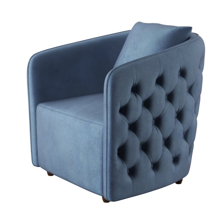 Кресло Gratiola синего цвета