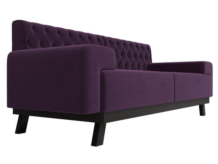 Диван Мюнхен Люкс фиолетового цвета  - лучшие Прямые диваны в INMYROOM
