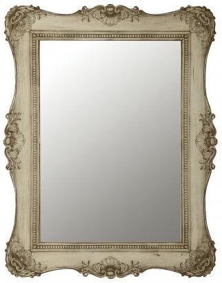 Зеркало с принтом Поместье бежевого цвета