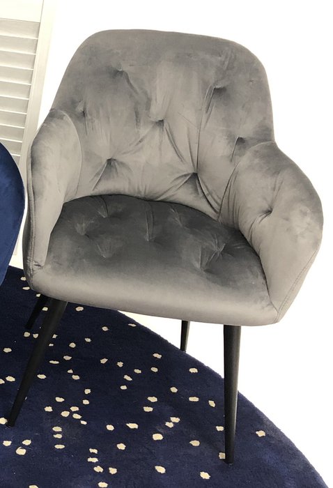Стул Arabis серого цвета - лучшие Обеденные стулья в INMYROOM
