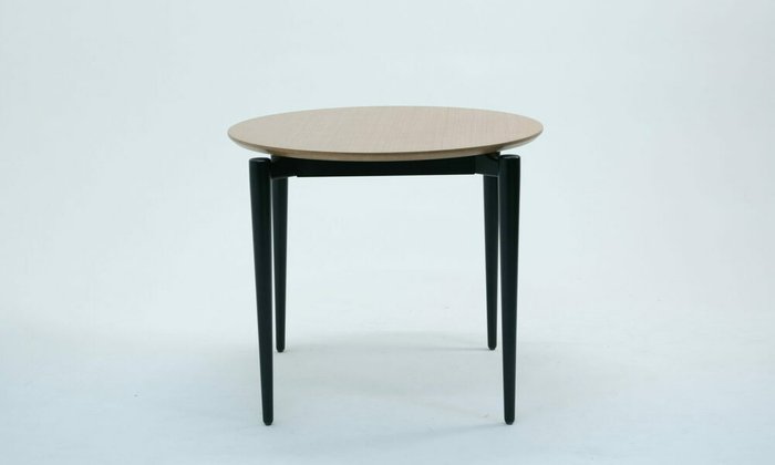 Обеденный стол Pawook К 90 черно-бежевого цвета - лучшие Обеденные столы в INMYROOM