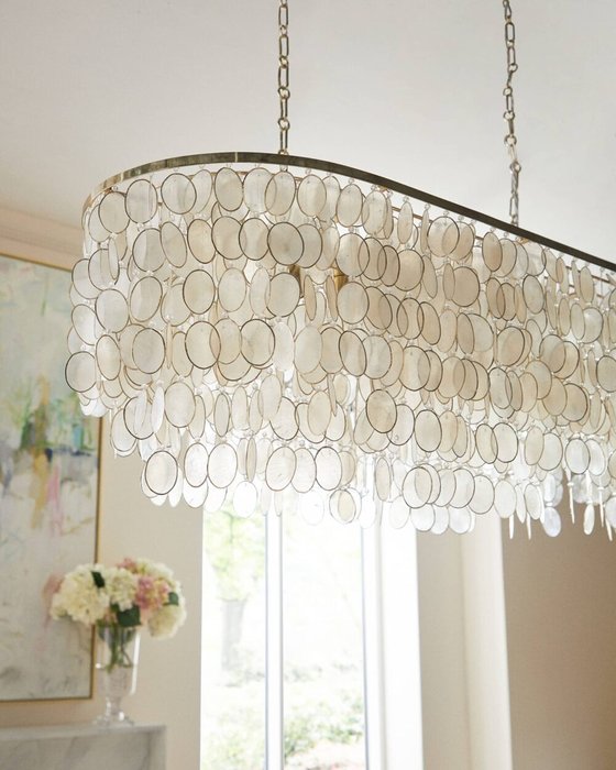 Золотая линейная люстра "Агата" - купить Подвесные люстры по цене 78568 Золотая линейная люстра "Агата" - купить Подвесные люстры по цене 78568