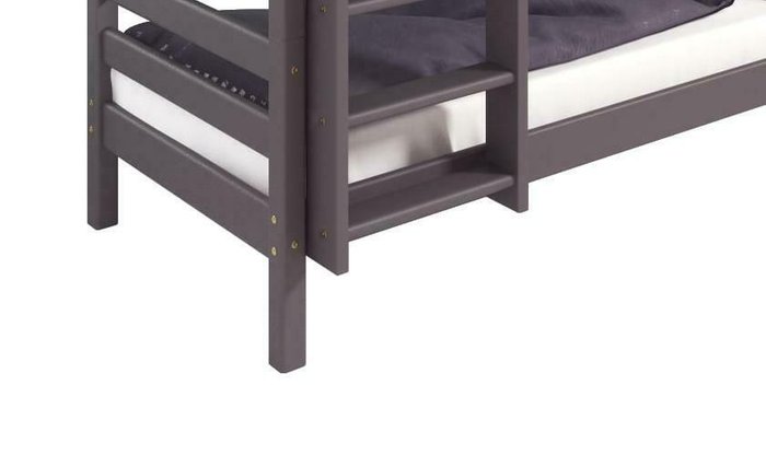 Кровать двухъярусная Соня 80х190 фиолетового цвета - лучшие Двухъярусные кроватки в INMYROOM