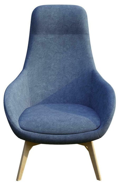 Кресло Арель синего цвета - лучшие Интерьерные кресла в INMYROOM