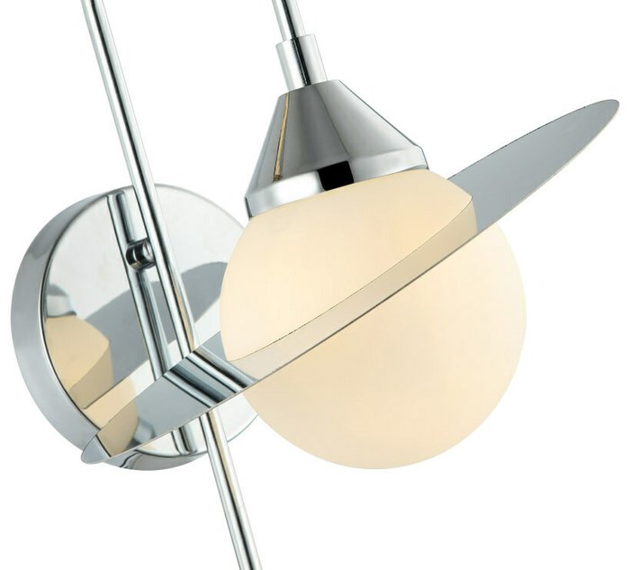 Светильник настенный Saturn цвета хром - купить Бра и настенные светильники по цене 3950.0