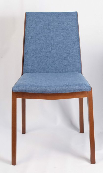 Стул Твит сине-коричневого цвета - лучшие Обеденные стулья в INMYROOM