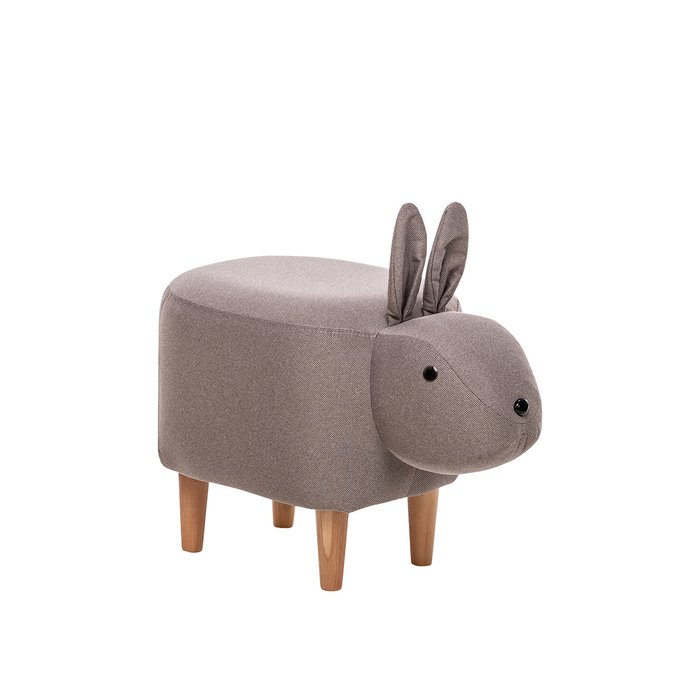 Пуф Rabbit серо-бежевого цвета Пуф Rabbit серо-бежевого цвета