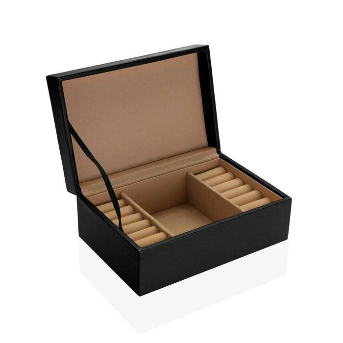 Шкатулка Чёрный 13,5 x 8 x 20,5 cm - купить Шкатулки по цене 2448.0