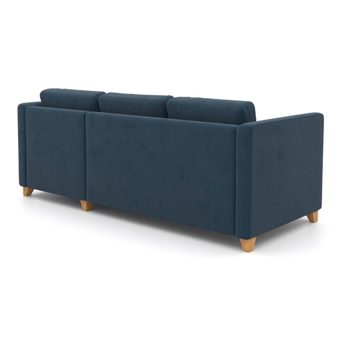 Угловой диван-кровать Bari EKL синий - лучшие Угловые диваны в INMYROOM