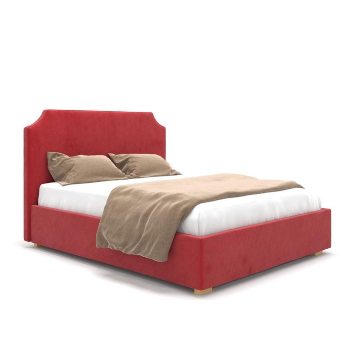 Кровать Natalie красная 180х200