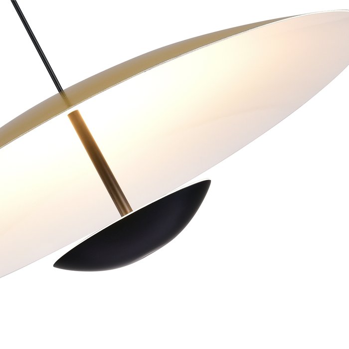 Светильник подвесной ST-Luce Золотистый,Черный/Золотистый LED 1*40W 3000K ARMONICO - лучшие Подвесные светильники в INMYROOM