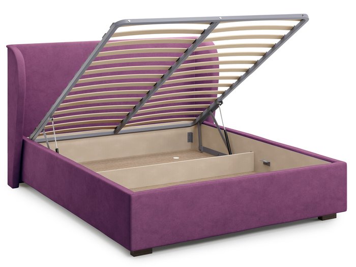 Кровать Tenno 140х200 пурпурного цвета с подъемным механизмом  - лучшие Кровати для спальни в INMYROOM