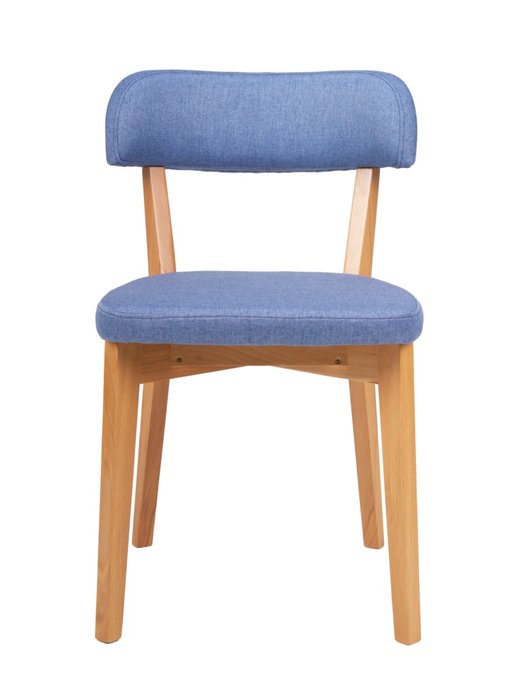 Стул Франк синего цвета - купить Обеденные стулья по цене 12990.0