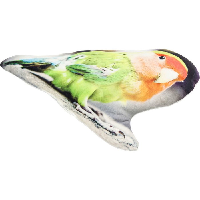 Подушка Parrot зеленого цвета - лучшие Декоративные подушки в INMYROOM