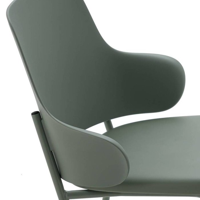 Комплект из двух обеденных кресел Bertille зеленого цвета - лучшие Обеденные стулья в INMYROOM
