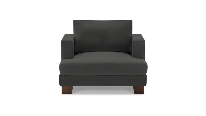 Кресло Марсель темно-серого цвета - купить Интерьерные кресла по цене 28500.0
